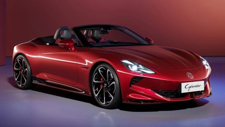 MG Cyberster electricfleet.online