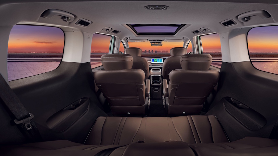 Interior of the Maxus Mifa 7