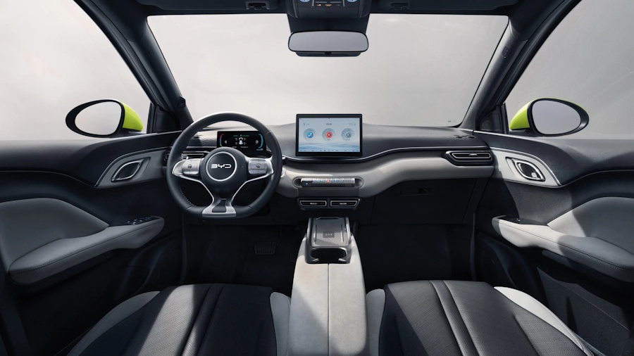 The BYD Dolphin Surf interior (Credit: BYD)