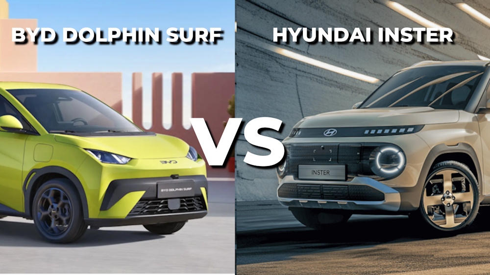 BYD Dolphin Surf vs Hyundai Inster