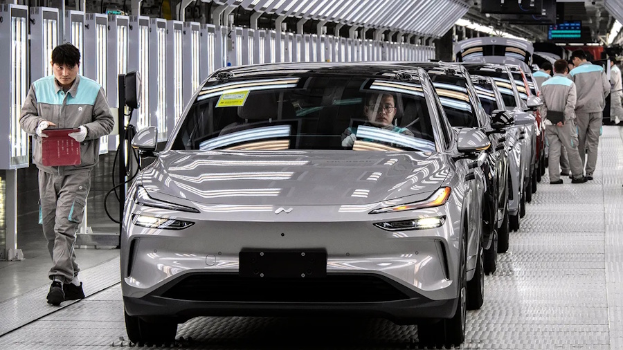 China NEV November 2025 sales