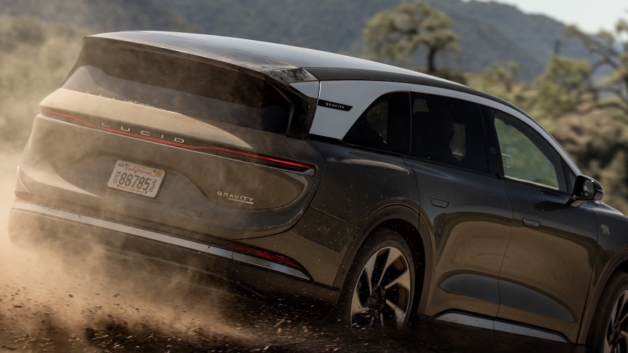 Lucid Gravity Europe deliveries