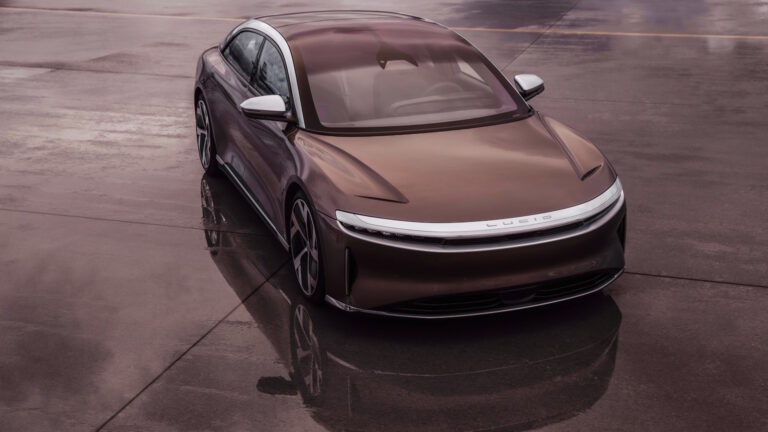 EVs with more than 600 km range electricfleet.online Lucid Air