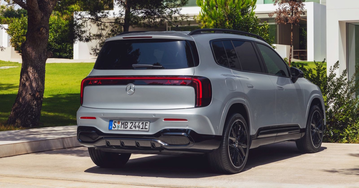 Mercedes GLB Electric seven seat EV Europe