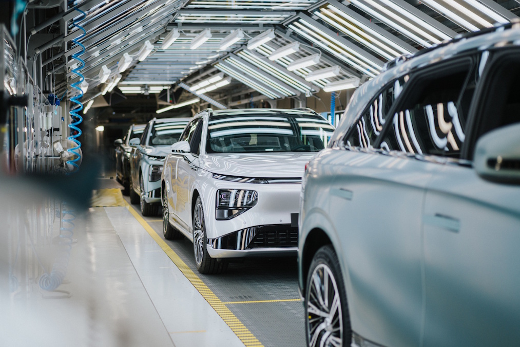 Chinese EV production in Europe