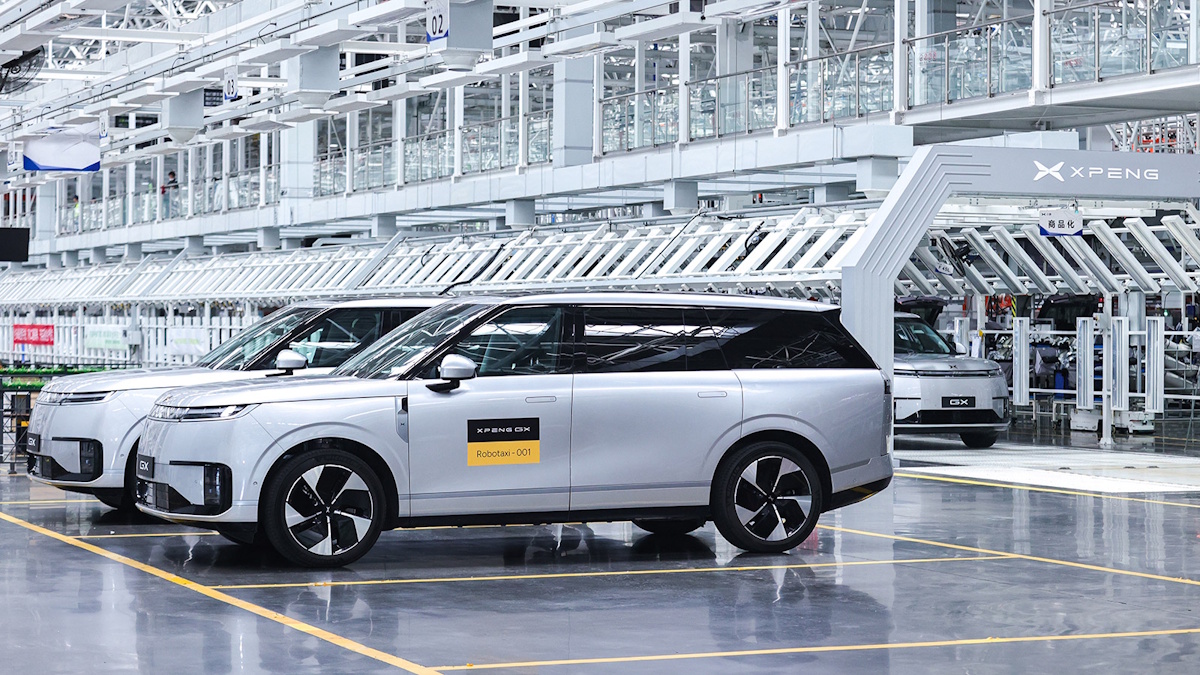 XPeng robotaxi production 2026