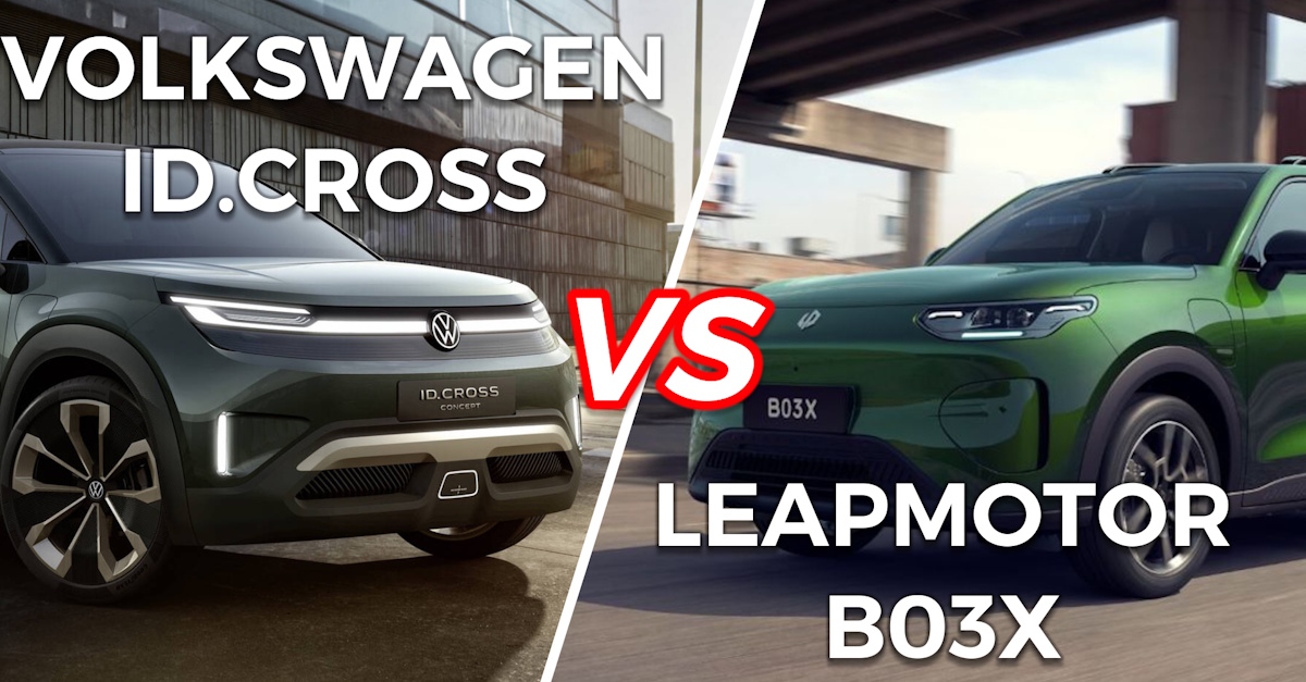 Volkswagen ID.Cross vs Leapmotor B03X
