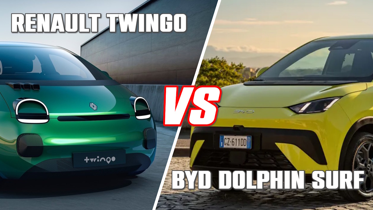 Renault Twingo vs BYD Dolphin Surf