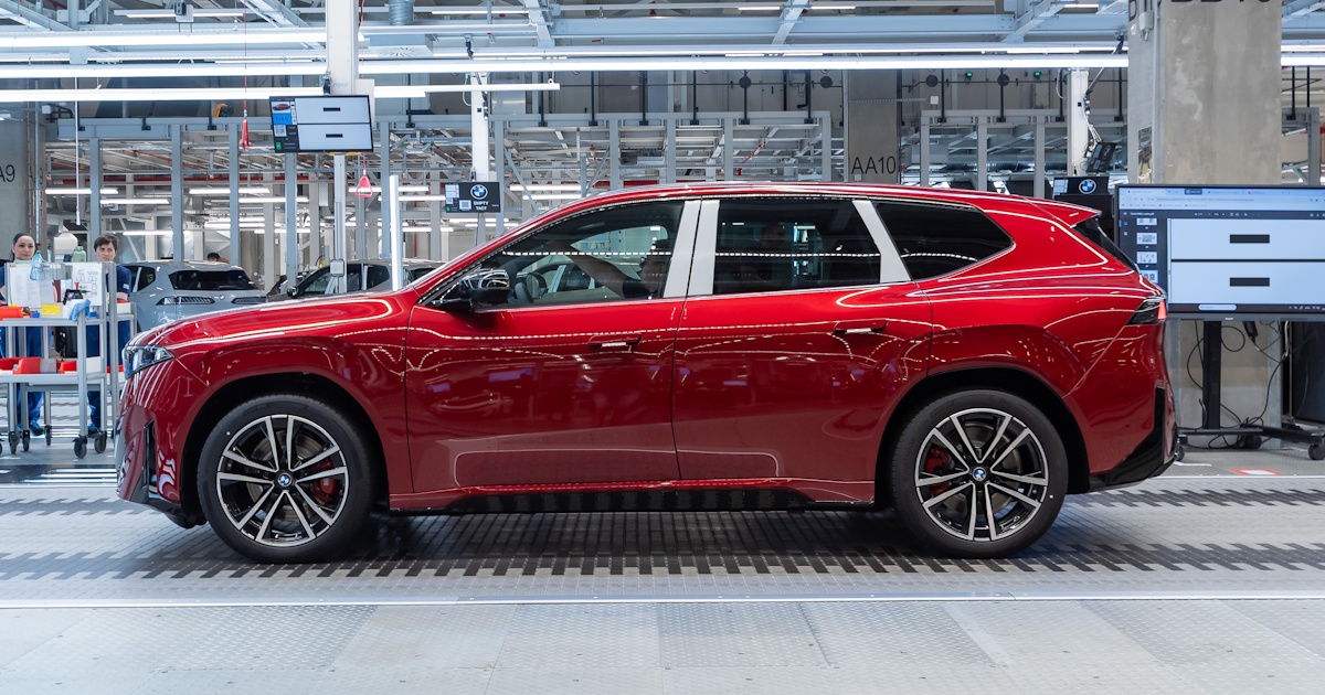 BMW iX3 Debrecen production
