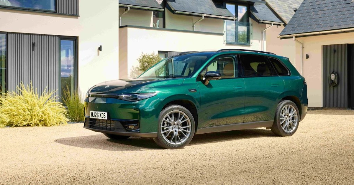 Leapmotor C10 electric SUV parked on a European street